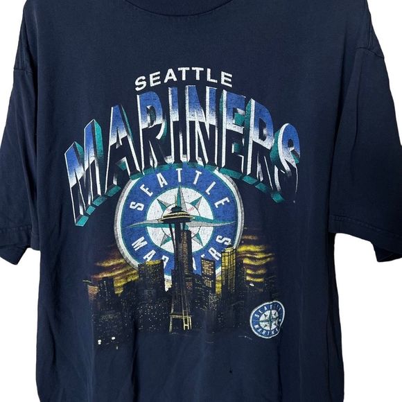 VTG 2001 Seattle Mariners T Shirt XL - Picture 2 of 6